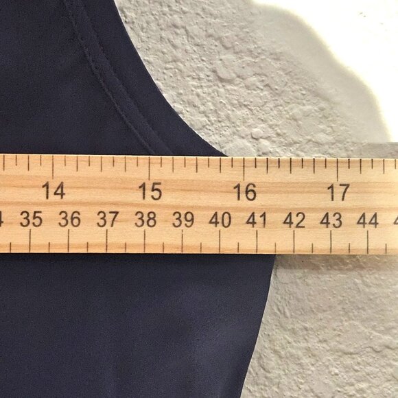 Helmut Lang Women’s Top Navy XS Minimalist Chic Normcore Athleisure Quiet Luxury - Picture 9 of 12